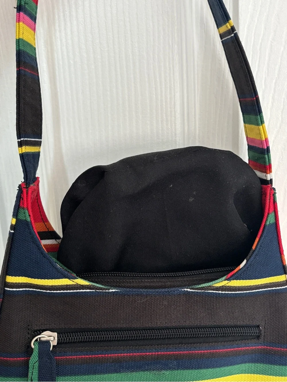 Y2K Vintage Kate Spade Striped Mini Shoulder Bag